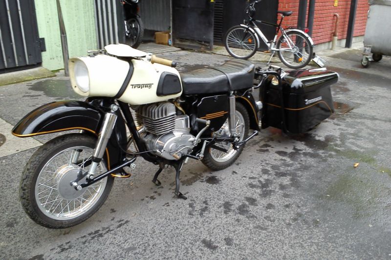 1972 MuZ ES 2502 Trophy (with sidecar) Specs ⋆