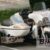 1988 Harley-Davidson FLHTC 1340 (with sidecar) (reduced effect)